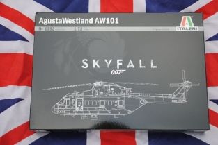 Italeri 1332 Agusta Westland AW101 SKYFALL 007